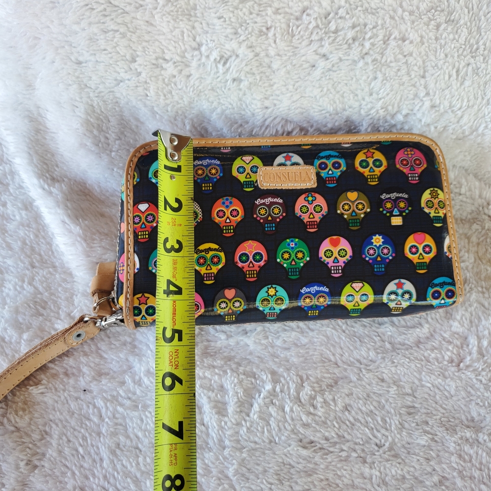 Consuela Tiny Pattern - Black Sugar Skull Wristle… - image 3